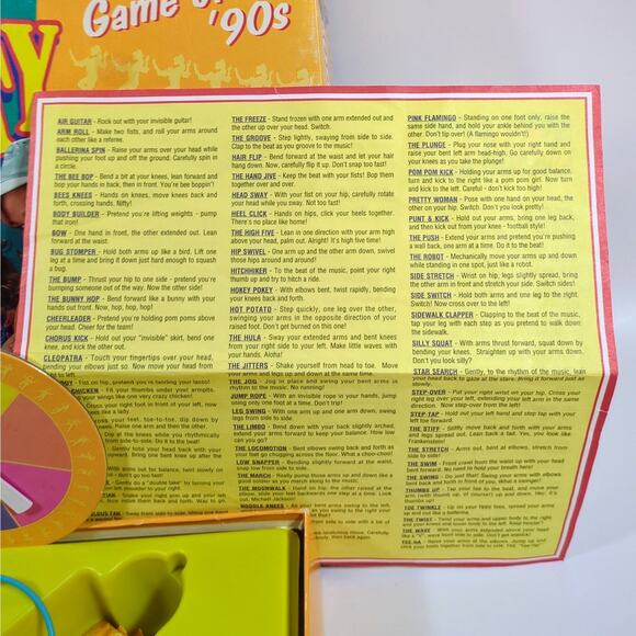 Vintage 1991 Dance Party Craze Game of the 90's Golden Near Complete Kids Teens - Picture 6 of 6